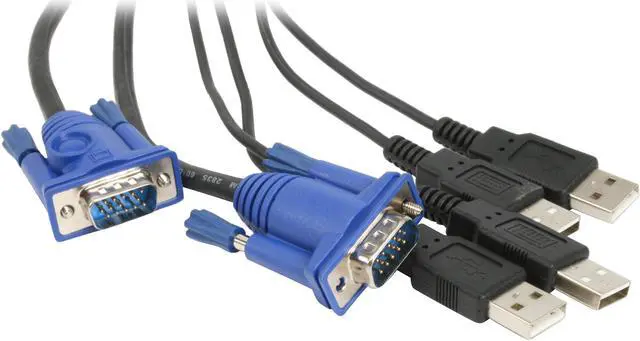 Alt view image 6 of 7 - ATEN CS22U 2-Port USB Cable KVM Switch