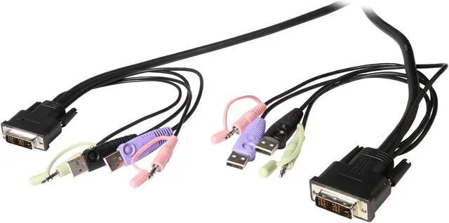 Alt view image 6 of 7 - ATEN CS682 2 Port DVI-D KVM