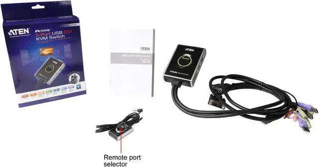 Alt view image 7 of 7 - ATEN CS682 2 Port DVI-D KVM