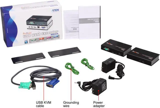 Alt view image 7 of 6 - ATEN CE700A USB KVM Extender