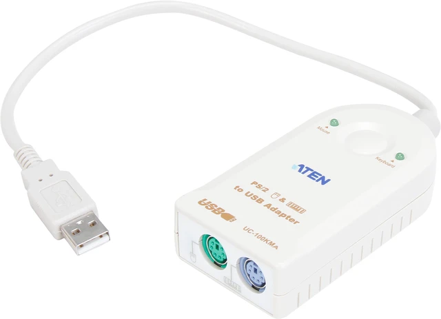 Main image of ATEN USB to PS/2 Keyboard & Mouse Converter
