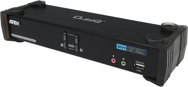 Main image of ATEN CS1782A 2-port DVI Dual Link KVM with USB peripheral and Audio Support