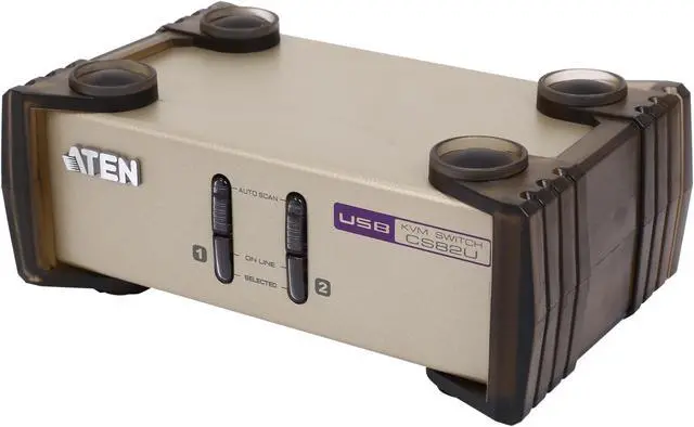 Main image of ATEN CS82U 2-Port PS/2-USB KVM Switch