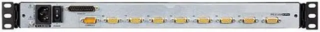 Alt view image 2 of 2 - ATEN CL5808N 8-Port 19" Dual Rail Rackmount LCD KVM