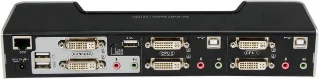 Alt view image 4 of 6 - ATEN CS1642A 2-Port USB 2.0 DVI Dual View KVMP Switch
