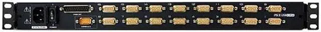 Alt view image 2 of 2 - ATEN CL5716N 16-Port Slideaway 19in. Single Rail LCD KVM