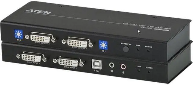 Main image of ATEN CE604 Dual View KVM Extender