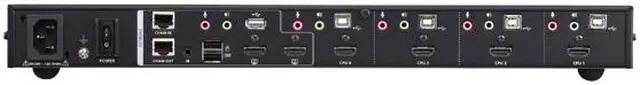 Alt view image 2 of 2 - ATEN CM1284 4-Port USB HDMI Multi-View KVMP Switch