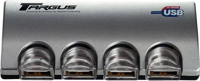 Alt view image 2 of 2 - Targus PA050U USB 2.0 High-Speed 4-Port Hub