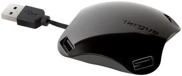 Alt view image 2 of 2 - Targus ACH113US Retractable 4-Port Hub
