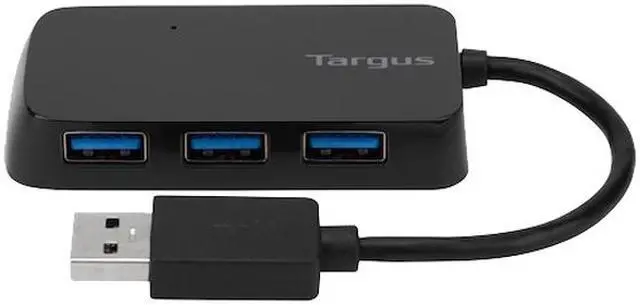 Alt view image 2 of 3 - Targus USB 3.0 4-Port Hub - ACH124US