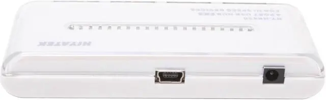 Alt view image 3 of 5 - HIYATEK HUB-USB2-850W 4 Port USB2.0 White HUB