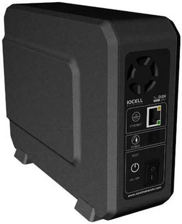 Alt view image 2 of 3 - IOCell Networks 352ND Ethernet 2 Bay NDAS Network Enclosure