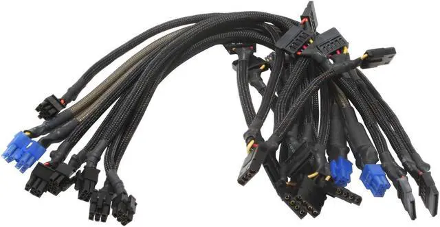 Alt view image 6 of 9 - Mushkin Enhanced 550200 550 W ATX12V SLI Ready Modular Power Supply