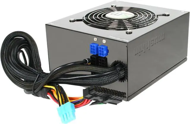 Alt view image 4 of 6 - Mushkin Enhanced 550250 580 W ATX12V / EPS12V SLI Certified CrossFire Ready Modular Active PFC Power Supply