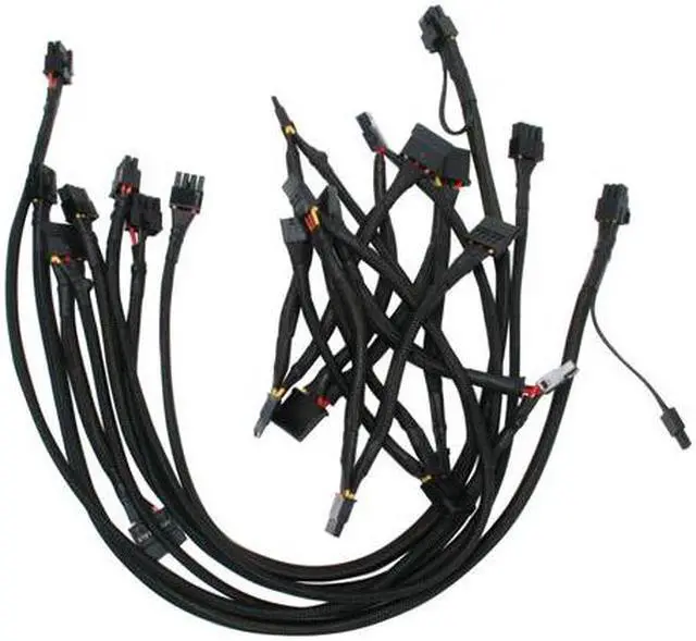 Alt view image 9 of 11 - Mushkin Enhanced 550300 800 W ATX12V / EPS12V SLI Ready CrossFire Ready Modular Active PFC Power Supply