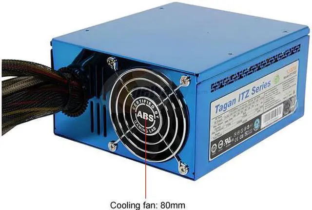 Alt view image 3 of 10 - ABS Tagan ITZ Series ITZ1300 1300 W ATX12V / EPS12V SLI Certified CrossFire Ready Active PFC Power Supply
