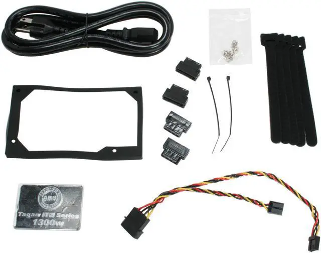 Alt view image 9 of 10 - ABS Tagan ITZ Series ITZ1300 1300 W ATX12V / EPS12V SLI Certified CrossFire Ready Active PFC Power Supply