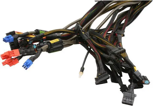 Alt view image 5 of 9 - ABS Tagan ITZ Series ITZ1100 1100 W ATX12V / EPS12V SLI Certified CrossFire Ready Active PFC Power Supply