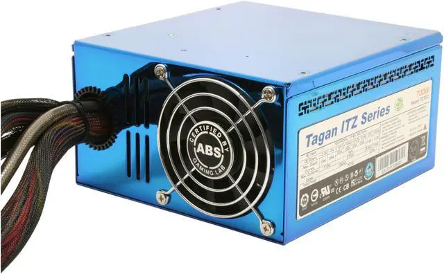 Alt view image 2 of 8 - ABS Tagan ITZ Series ITZ700 700 W ATX12V / EPS12V SLI Certified CrossFire Certified Active PFC Power Supply