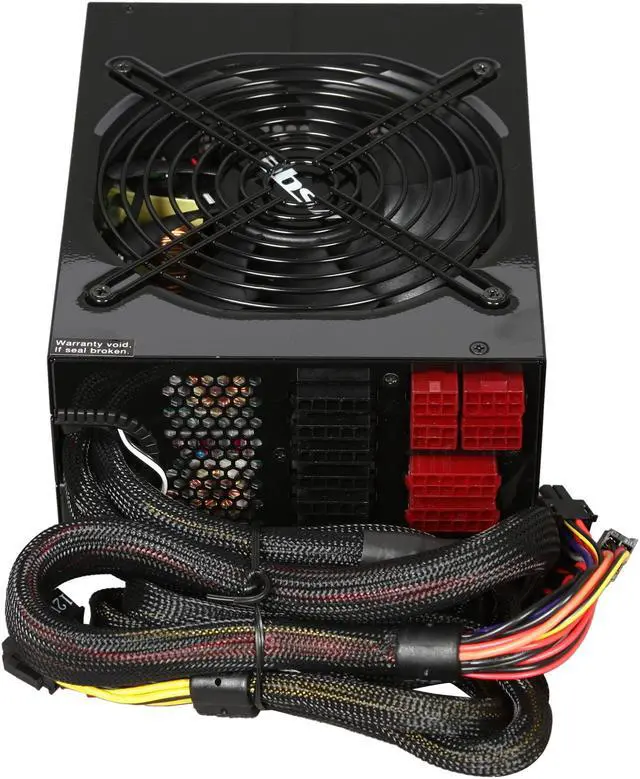 Alt view image 4 of 7 - ABS SL series SL1050 1050W Continuous @50°C ,80 PLUS SILVER Certified,Modular Cable Design,Single 12V Rail,ATX12V v2.3/ EPS12V v2.92,SLI Ready,CrossFire Ready,Active PFC"Compatible with Core i7, i5" Power Supply