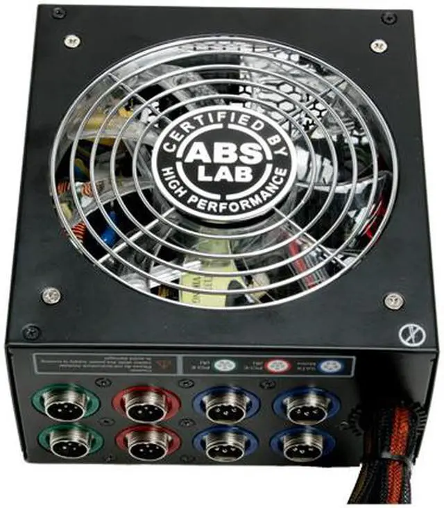 Alt view image 8 of 18 - ABS Tagan BZ Series BZ800 800 W ATX12V / EPS12V SLI Ready CrossFire Ready 80 PLUS Certified PipeRock type modular cable with colorful LED Active PFC Patent Piperock Modular Power Supply