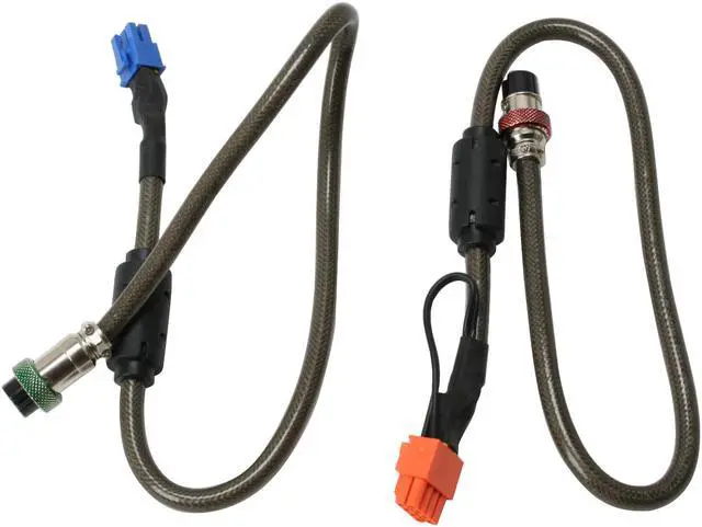 Alt view image 11 of 18 - ABS Tagan BZ Series BZ700 700 W ATX12V / EPS12V SLI Ready CrossFire Ready 80 PLUS Certified PipeRock type modular cable with colorful LED Active PFC Patent Piperock Modular Power Supply