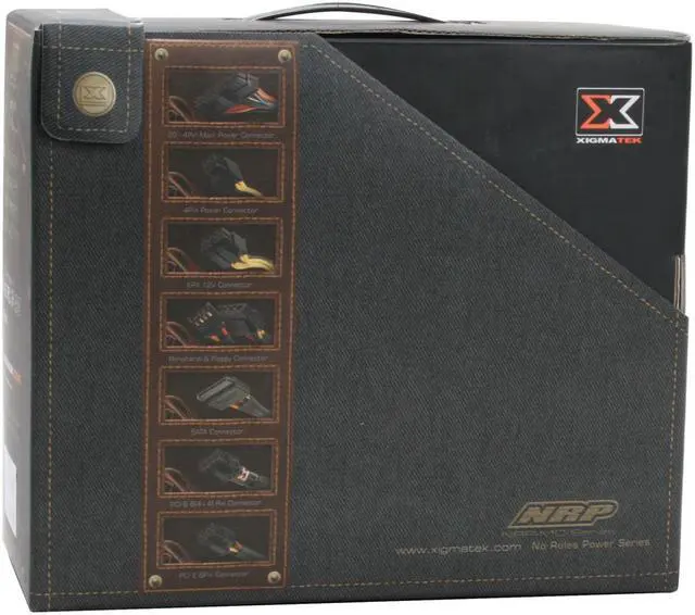 Alt view image 11 of 11 - XIGMATEK MC NRP-MC651 650 W ATX12V Ver.2.2 / EPS12V Ver. 2.92 SLI Ready CrossFire Ready 80 PLUS Certified Modular Active PFC Power Supply