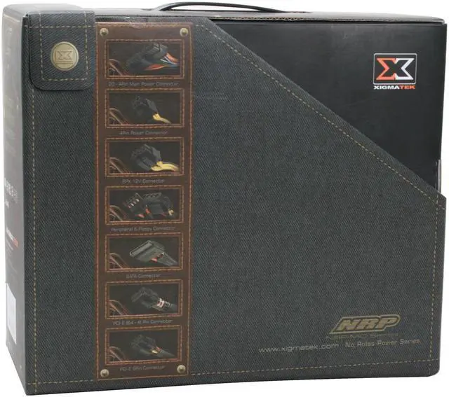 Alt view image 11 of 11 - XIGMATEK MC NRP-MC751 750 W ATX12V Ver.2.2 / EPS12V Ver. 2.92 SLI Ready CrossFire Ready 80 PLUS Certified Modular Active PFC Power Supply