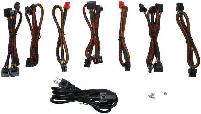 Alt view image 8 of 11 - XIGMATEK MC NRP-MC851 850 W ATX12V Ver.2.2 / EPS12V Ver. 2.92 SLI Ready CrossFire Ready 80 PLUS Certified Modular Active PFC Power Supply