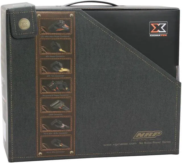 Alt view image 11 of 11 - XIGMATEK MC NRP-MC851 850 W ATX12V Ver.2.2 / EPS12V Ver. 2.92 SLI Ready CrossFire Ready 80 PLUS Certified Modular Active PFC Power Supply