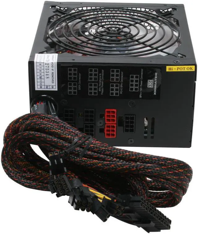 Alt view image 4 of 11 - XIGMATEK MC NRP-MC851 850 W ATX12V Ver.2.2 / EPS12V Ver. 2.92 SLI Ready CrossFire Ready 80 PLUS Certified Modular Active PFC Power Supply