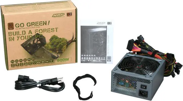 Alt view image 7 of 7 - XIGMATEK ACXTNRP-PC602 600W ATX12V Ver.2.3 SLI Ready CrossFire Ready 80 PLUS BRONZE Certified Active PFC Power Supply