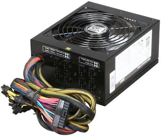 Alt view image 4 of 7 - XIGMATEK NRP-MC Series NRP-MC1002 1000 W ATX12V v2.3 SLI Ready CrossFire Ready 80 PLUS BRONZE Certified Modular Active PFC Power Supply