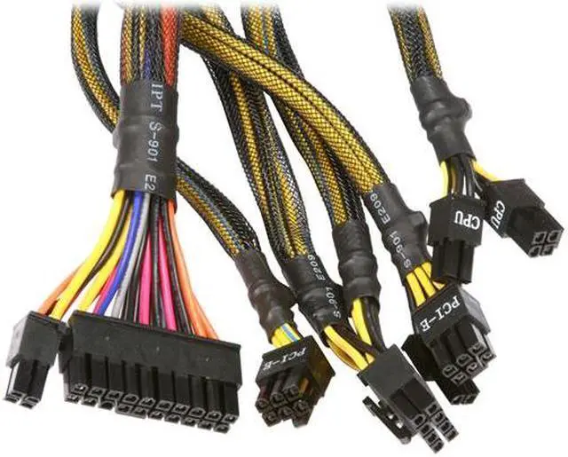 Alt view image 6 of 7 - XIGMATEK NRP-MC Series NRP-MC1002 1000 W ATX12V v2.3 SLI Ready CrossFire Ready 80 PLUS BRONZE Certified Modular Active PFC Power Supply