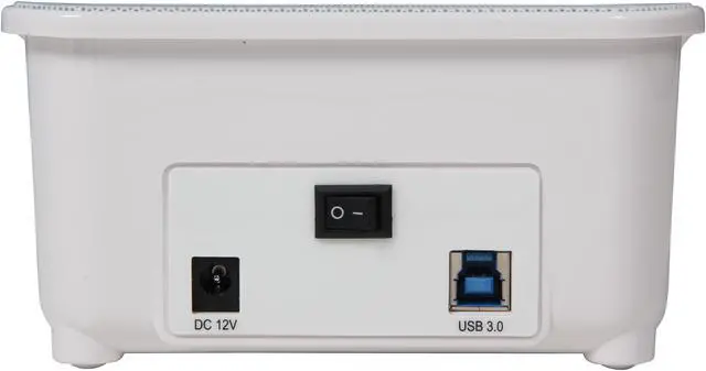 Alt view image 4 of 5 - XIGMATEK Secure III Extreme Speed Docking Station CPH-SPHET-U08 2.5" & 3.5" white USB 3.0 6.0GB