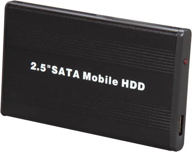 Main image of Nippon Labs 2.5" Black SATA to USB 2.0 External Enclosure for SATA I and SATA II Hard Drive Model USB-25SATA-BK