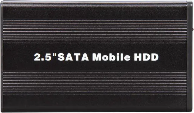 Alt view image 2 of 7 - Nippon Labs 2.5" Black SATA to USB 2.0 External Enclosure for SATA I and SATA II Hard Drive Model USB-25SATA-BK