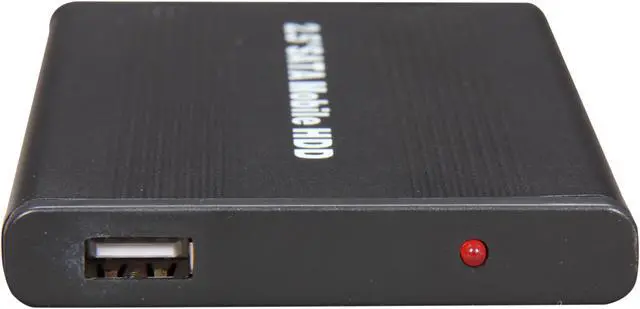 Alt view image 4 of 7 - Nippon Labs 2.5" Black SATA to USB 2.0 External Enclosure for SATA I and SATA II Hard Drive Model USB-25SATA-BK
