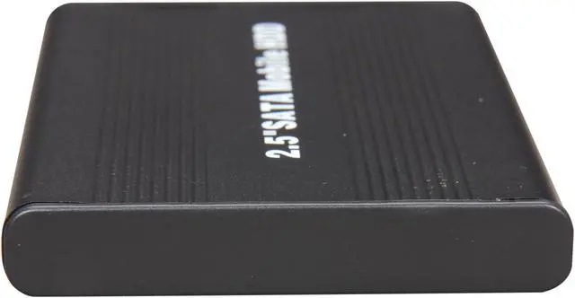 Alt view image 5 of 7 - Nippon Labs 2.5" Black SATA to USB 2.0 External Enclosure for SATA I and SATA II Hard Drive Model USB-25SATA-BK