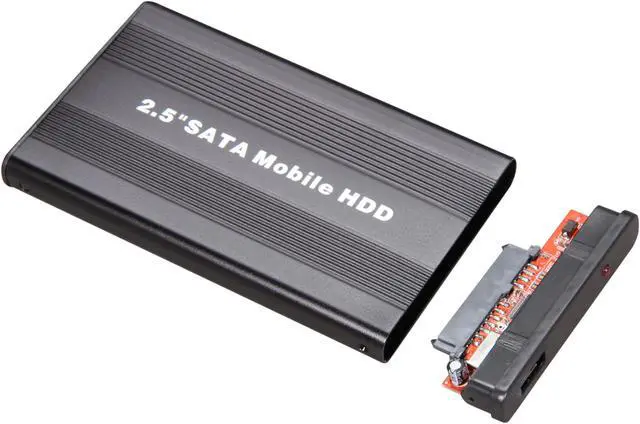 Alt view image 6 of 7 - Nippon Labs 2.5" Black SATA to USB 2.0 External Enclosure for SATA I and SATA II Hard Drive Model USB-25SATA-BK