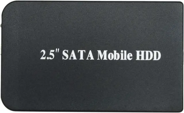 Alt view image 2 of 6 - Nippon Labs EN-25SATA-BKS Aluminum 2.5" Black SATA USB 2.0 HDD Enclosure