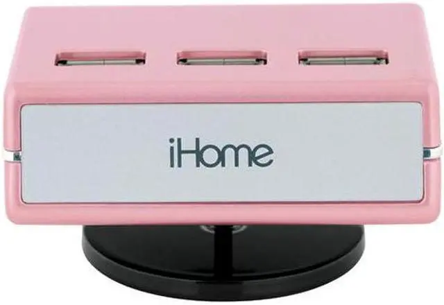 Main image of iHome IH-U512SP 7-Port USB 2.0 Pink Hub