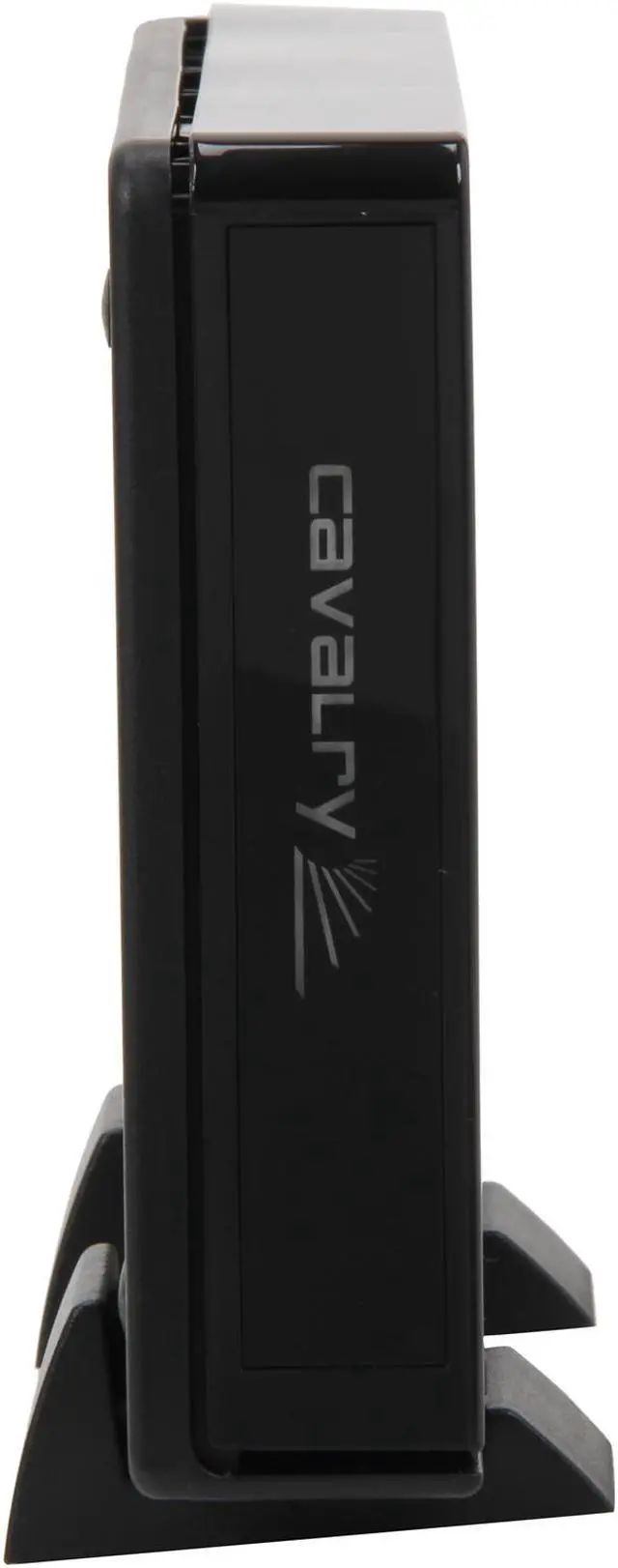 Alt view image 2 of 5 - Cavalry Marlin Series EN-CAU3H-B 3.5" Black SATA USB 3.0 External Enclosure