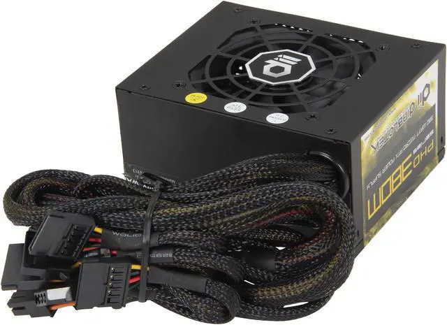 Alt view image 4 of 8 - Diablotek PHD Series PHD380M 380 W Micro ATX Power Supply