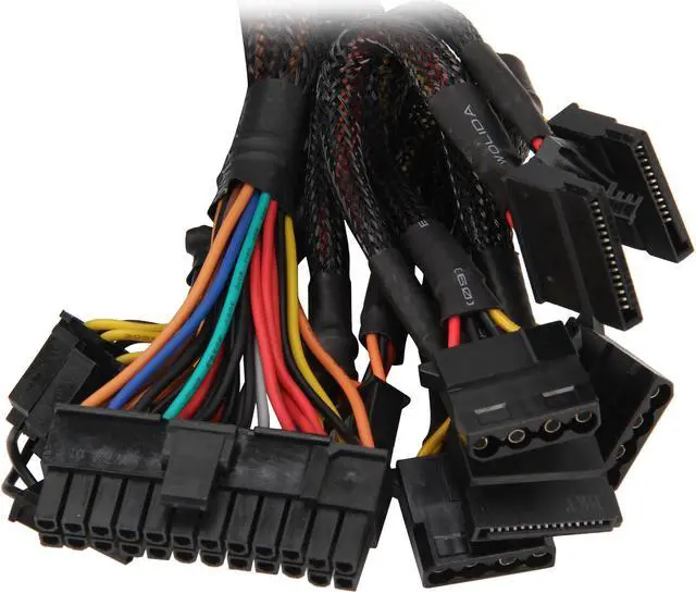 Alt view image 6 of 8 - Diablotek PHD Series PHD380M 380 W Micro ATX Power Supply