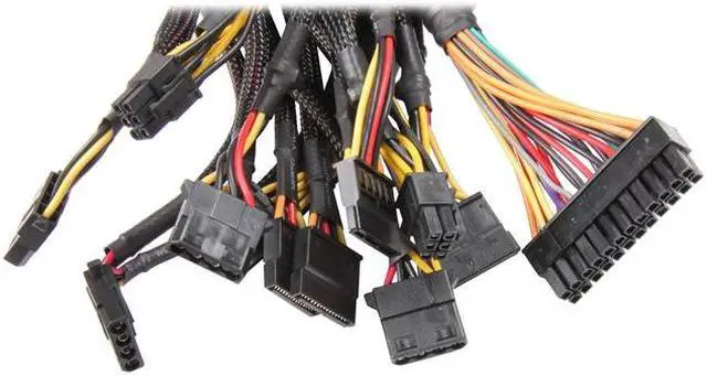 Alt view image 6 of 7 - Diablotek PHD Series - 2nd Generation PHD650 650 W ATX12V v2.2 SLI Ready CrossFire Ready Power Supply