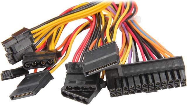 Alt view image 6 of 7 - Diablotek DA Series PSDA320M 320 W Micro ATX Power Supply
