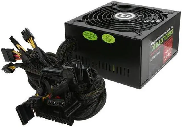 Alt view image 4 of 8 - Diablotek PHD Series PHD850 850 W ATX12V v2.2 Power Supply