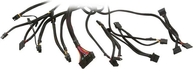 Alt view image 6 of 7 - Diablotek UL Series PSUL675 675 W ATX 12V v2.31 SLI Ready CrossFire Ready Power Supply